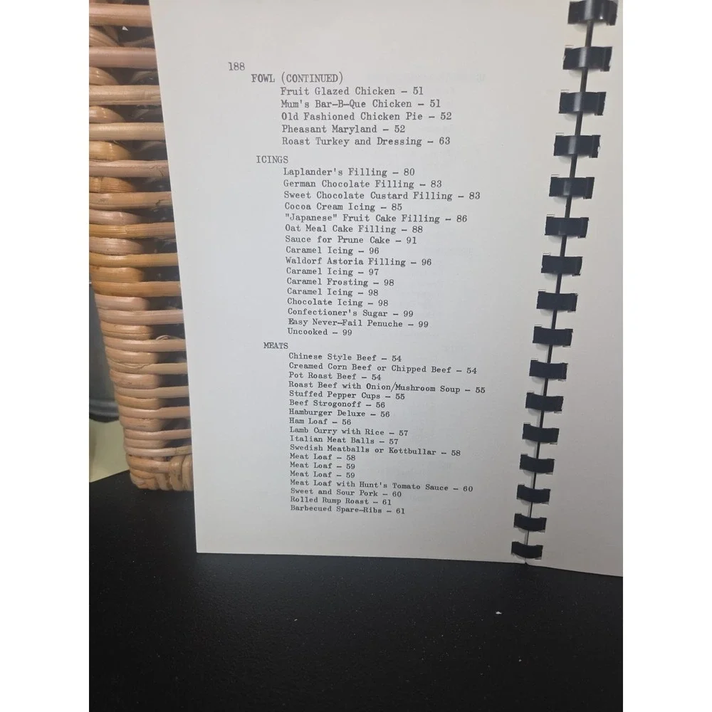 Nightingales In The Kitchen Cookbook Greensboro, North‎ Carolina First Ed 1964